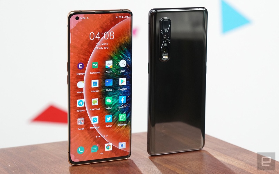 Oppo ra mắt smartphone cao cấp Find X2 Pro, smartwatch Oppo Watch - 3 Oppo ra mắt smartphone cao cấp Find X2 Pro, smartwatch Oppo Watch - 3