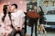 Chiều vợ như Khắc Việt: Tặng vợ nhẫn kim cương, ô tô tiền tỷ