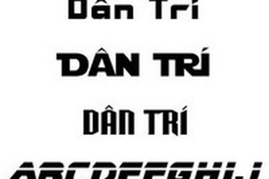 Download bộ font chữ lấy từ phim khoa học viễn tưởng