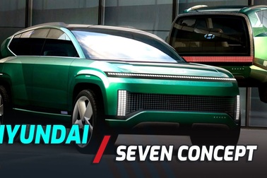 Hyundai SEVEN Concept ra mắt: Không gương cửa, không vô-lăng