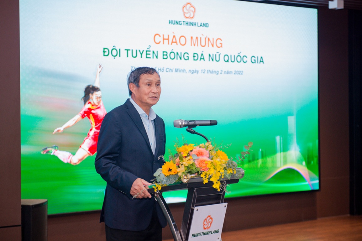 Hưng Thịnh Land trao thưởng 2 tỷ đồng cho đội tuyển bóng đá nữ quốc gia Việt Nam - 4 Hưng Thịnh Land trao thưởng 2 tỷ đồng cho đội tuyển bóng đá nữ quốc gia Việt Nam - 4