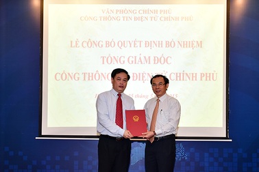 Cổng thông tin điện tử Chính phủ có Tổng Giám đốc mới