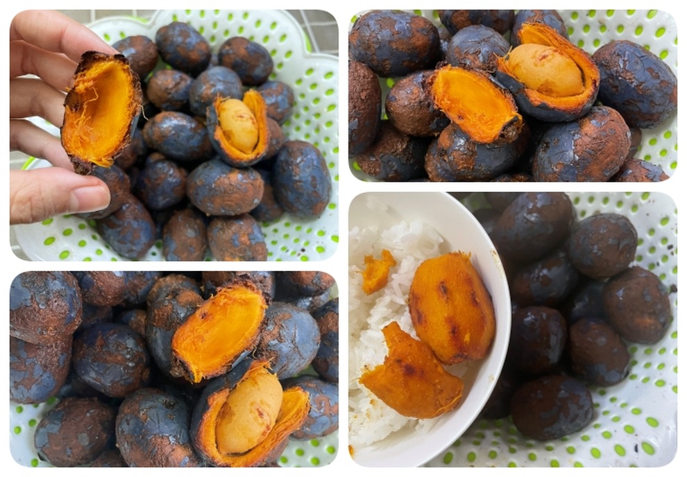 Ăn trái cọ ỏm béo ngậy, nhớ lại tuổi thơ mỗi độ đông về - 1 Ăn trái cọ ỏm béo ngậy, nhớ lại tuổi thơ mỗi độ đông về - 1