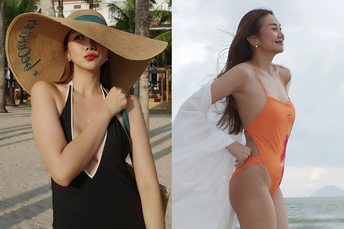 Siêu mẫu Thanh Hằng mặc gợi cảm ở tuổi 42, hôn nhân viên mãn là động lực