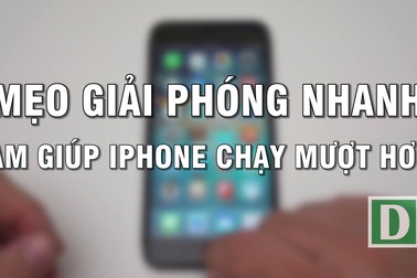 Mẹo giải phóng RAM “siêu tốc” cho iPhone