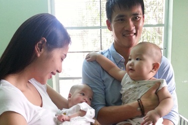 Công Vinh - Thuỷ Tiêng cùng làm việc thiện