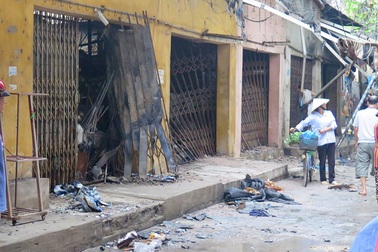 Hỏa hoạn thiêu rụi 6 gian hàng tại TP Hải Dương