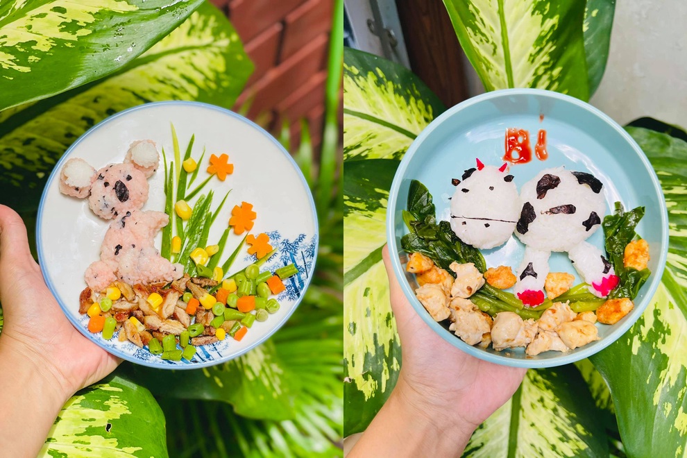 Cô ruột nhà người ta làm thực đơn ăn dặm đẹp như tranh để chăm cháu gái - 6 Cô ruột nhà người ta làm thực đơn ăn dặm đẹp như tranh để chăm cháu gái - 6