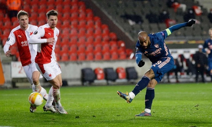 Arsenal đánh bại Slavia Prague ở tứ kết Europa League - Ảnh 2. Arsenal đánh bại Slavia Prague ở tứ kết Europa League - Ảnh 2.