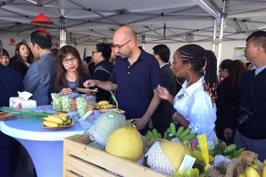 VinEco gây ấn tượng tại chợ đầu mối lớn nhất thế giới