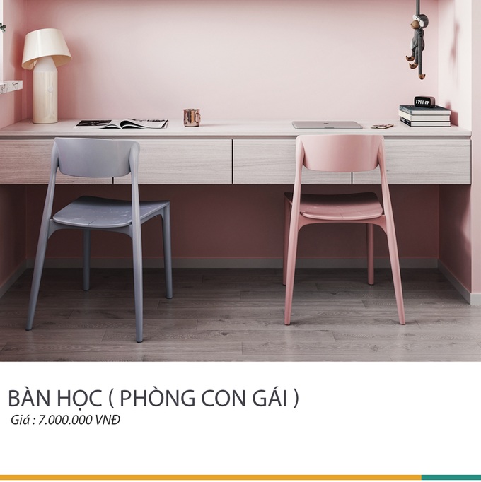 Tư vấn thiết kế cải tạo căn hộ chung cư diện tích 55m² với tổng chi phí 116 triệu đồng - Ảnh 13.