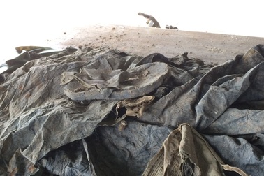 Hình ảnh những di vật liệt sĩ được tìm thấy trong sân bay Tân Sơn Nhất