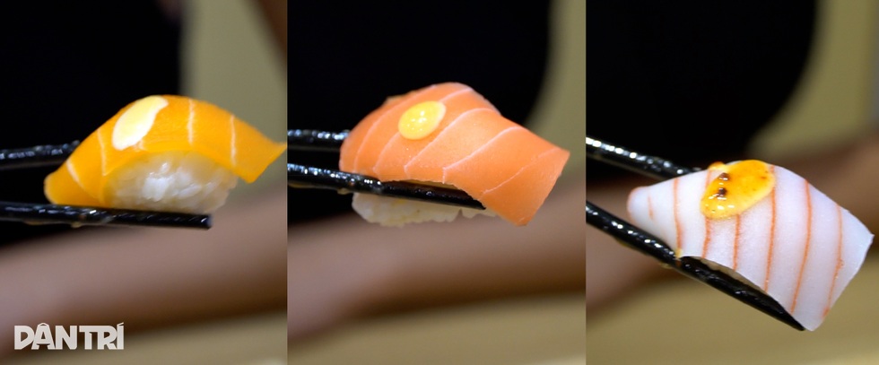Ăn sushi chay ở TPHCM: Bất ngờ sự thật về lát cá hồi, cá trích y như thật - 4 Ăn sushi chay ở TPHCM: Bất ngờ sự thật về lát cá hồi, cá trích y như thật - 4