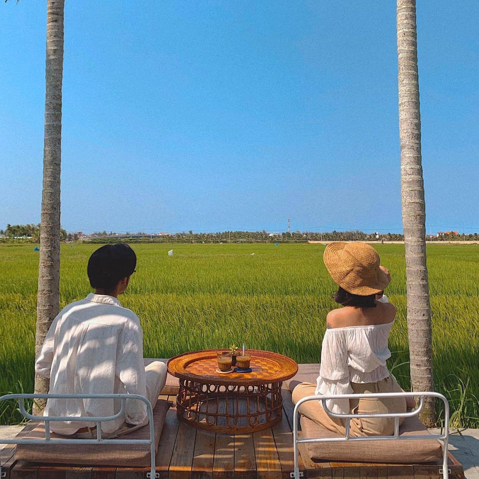 2 quán cà phê view cánh đồng bất tận, quanh năm thơm mùi lúa ở Hội An - 1 2 quán cà phê view cánh đồng bất tận, quanh năm thơm mùi lúa ở Hội An - 1