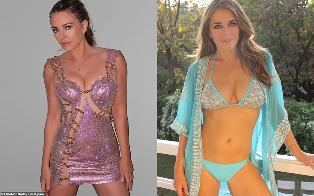 Trẻ đẹp ở tuổi 57, Elizabeth Hurley nói: Đời quá ngắn để ăn kiêng - 2 Trẻ đẹp ở tuổi 57, Elizabeth Hurley nói: Đời quá ngắn để ăn kiêng - 2
