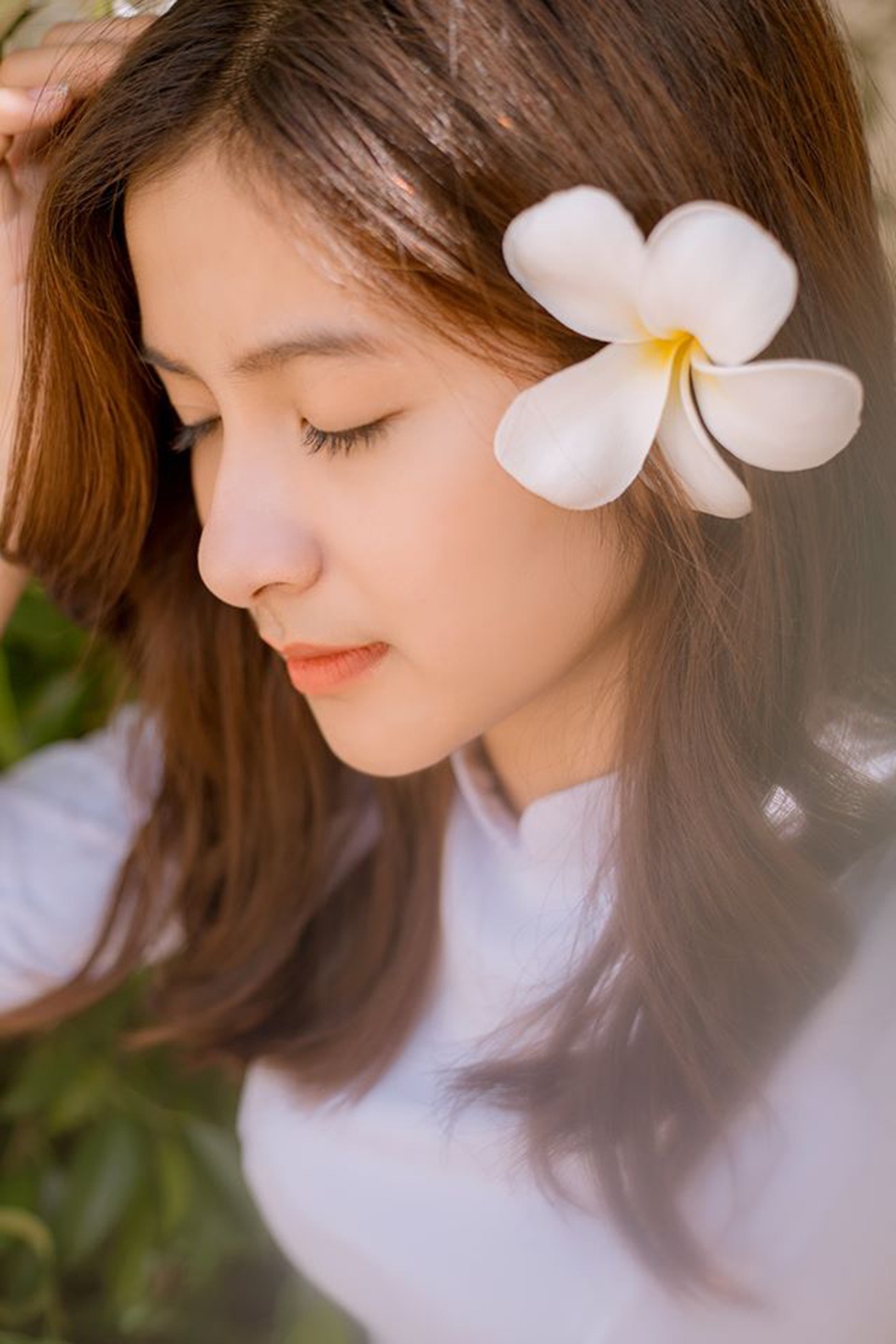 “Thiên thần áo dài” sở hữu góc nghiêng đẹp như tạc tượng - 4 “Thiên thần áo dài” sở hữu góc nghiêng đẹp như tạc tượng - 4