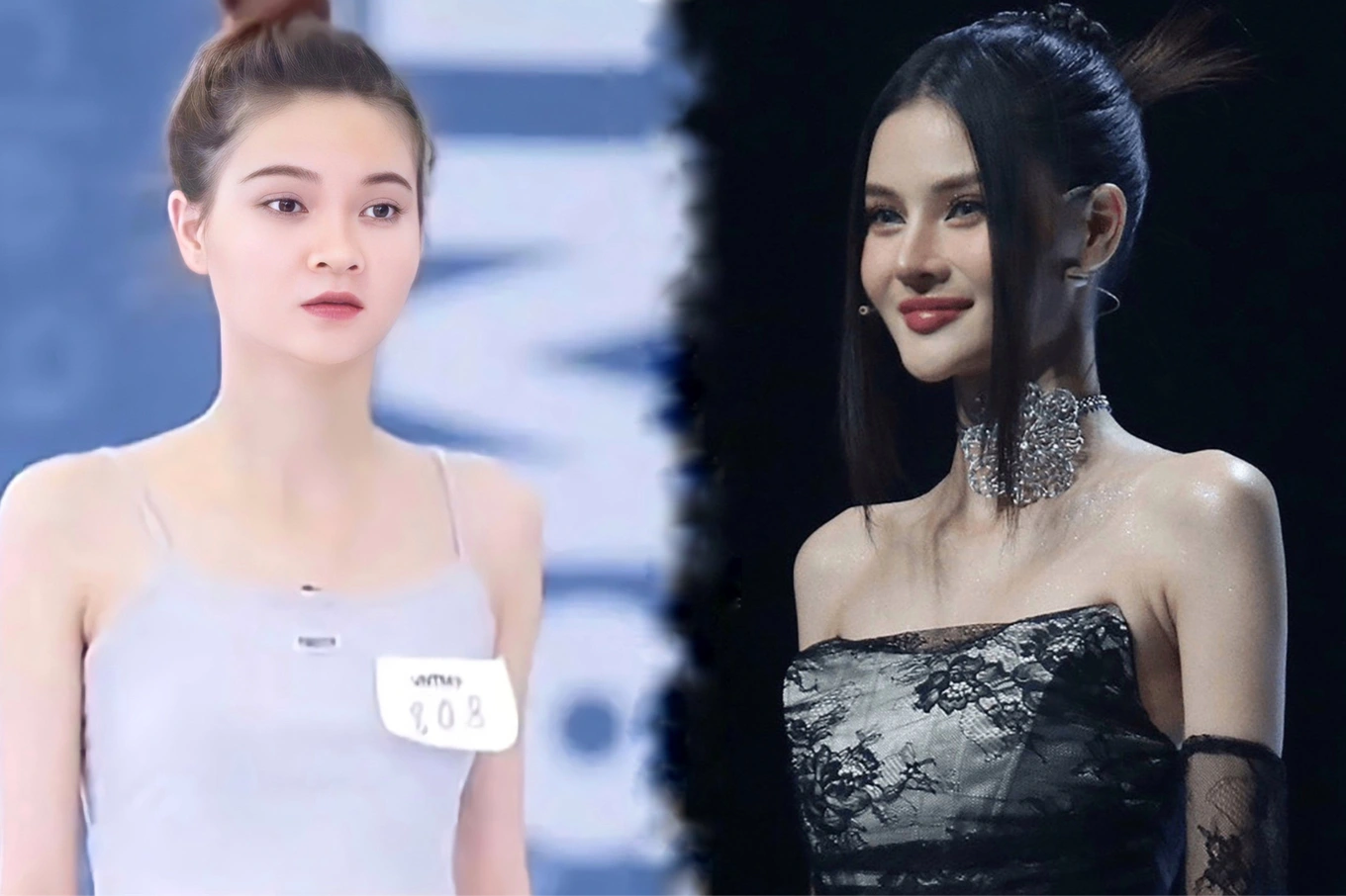 نایب قهرمان مسابقات نیو منتور با ظاهر لاغر و دور کمر ۵۳ سانتیمتریاش شوکه شد - ۲ Á quân The New Mentor gây sốc với ngoại hình gầy gò, vòng eo 53cm - 2