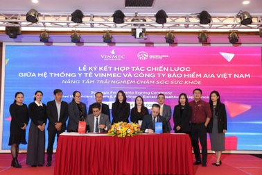 AIA Vietnam hợp tác Vinmec mở rộng hệ sinh thái chăm sóc sức khỏe cao cấp