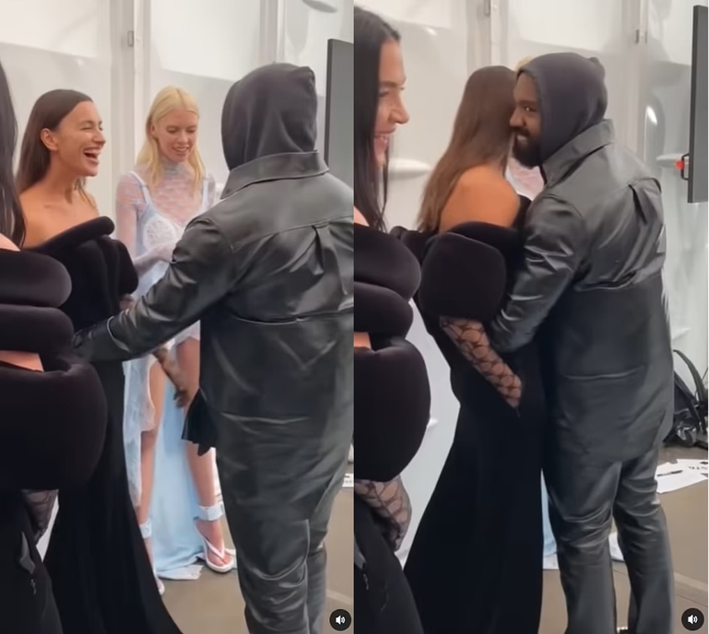 Tỷ phú Kanye West thân thiết ôm tình cũ của Ronaldo - 2 Tỷ phú Kanye West thân thiết ôm tình cũ của Ronaldo - 2