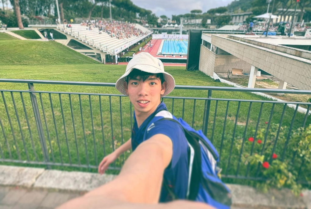 Tỏa sáng ở Asiad 19, kình ngư Huy Hoàng ngoài đời có phong cách giản dị - 3