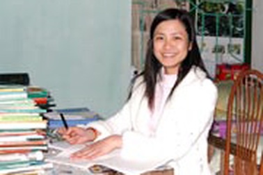 Hoa khôi trên đỉnh Lũng Cú 