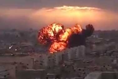 Chiến đấu cơ Libya nổ tung khi đâm xuống khu dân cư, 2 người chết