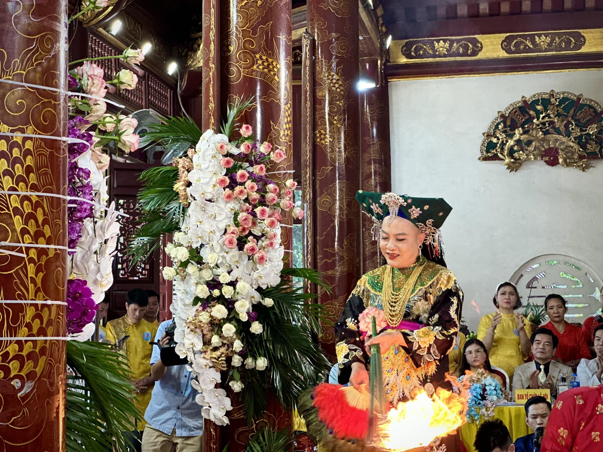 Nhiều nghệ nhân tham gia Festival Thực hành tín ngưỡng thờ Mẫu Thượng ngàn - 2