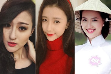 3 hot girl mặt V-line dính "nghi án" phẫu thuật thẩm mỹ