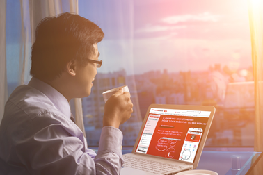 Techcombank giới thiệu tính năng đăng ký E-Banking trực tuyến