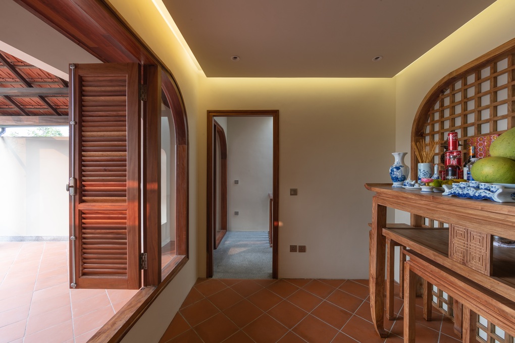 Độc đáo nhà không vách ngăn ở Hà Nội, giúp gia chủ tiết kiệm điện năng - 11