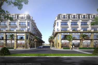 Nhà phố shophouse Anh Đào - “Điểm nóng” đầu tư và kinh doanh tại thị trường Vĩnh Yên