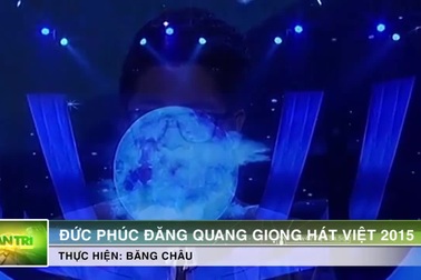Đức Phúc đăng Quán quân Giọng hát Việt 2015
