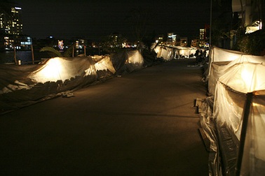 Nhớn nhác lo cứu hoa