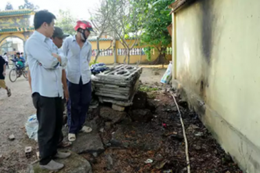 Sư trụ trì chết cháy trong đống lửa