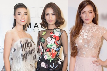 Sao Việt diện trang phục xuyên thấu, gợi cảm đọ dáng trên thảm đỏ