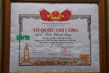 Kiểm lâm viên tử nạn khi truy đuổi lâm tặc được truy tặng liệt sĩ 