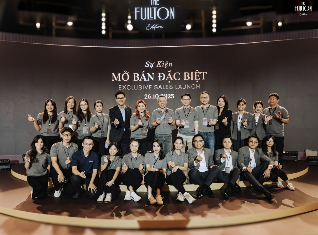 Tỷ lệ hấp thụ ấn tượng tại sự kiện mở bán The Fullton Edition - 2