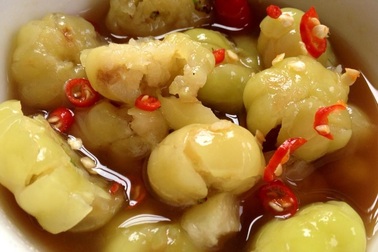 Ăn chùm ruột nhớ hương vị quê nhà