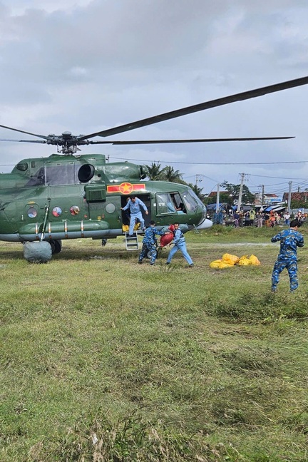 Tổ chức cứu hộ, cứu nạn đường không ở miền Trung như thế nào?