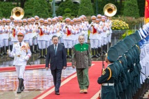 Chủ tịch nước Tô Lâm chủ trì lễ đón Tổng thống Timor-Leste thăm Việt Nam