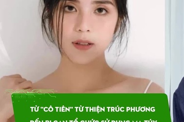 Từ "cô tiên" từ thiện Trúc Phương đến bị can tổ chức sử dụng ma túy