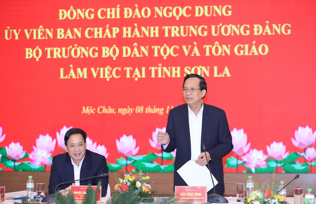 Bộ trưởng Bộ Dân tộc và Tôn giáo làm việc với tỉnh Sơn La - 2