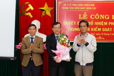 Cử người phụ trách thay Giám đốc CDC Thừa Thiên Huế vừa bị bắt tạm giam