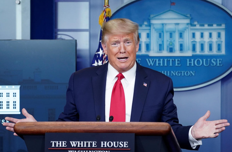 Tổng thống Trump góp toàn bộ tiền lương chống dịch Covid-19 - 1 Tổng thống Trump góp toàn bộ tiền lương chống dịch Covid-19 - 1