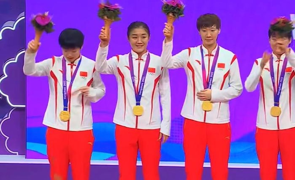 Bóng bàn Trung Quốc thâu tóm HCV nội dung đồng đội ở Asiad 19 - 2