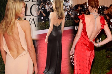 Những tấm lưng trần quyến rũ