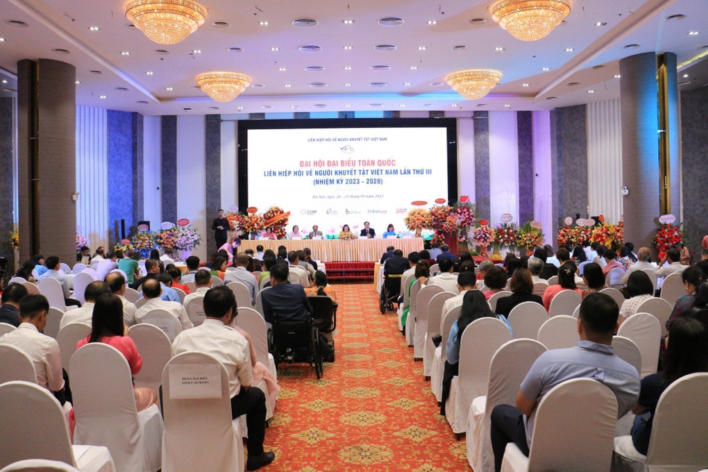 Bà Đặng Huỳnh Mai tái đắc cử chủ tịch Người khuyết tật Việt Nam - 1 Bà Đặng Huỳnh Mai tái đắc cử chủ tịch Người khuyết tật Việt Nam - 1