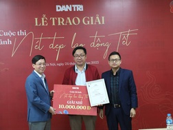 Trao giải cuộc thi ảnh "Nét đẹp lao động Tết" năm 2023