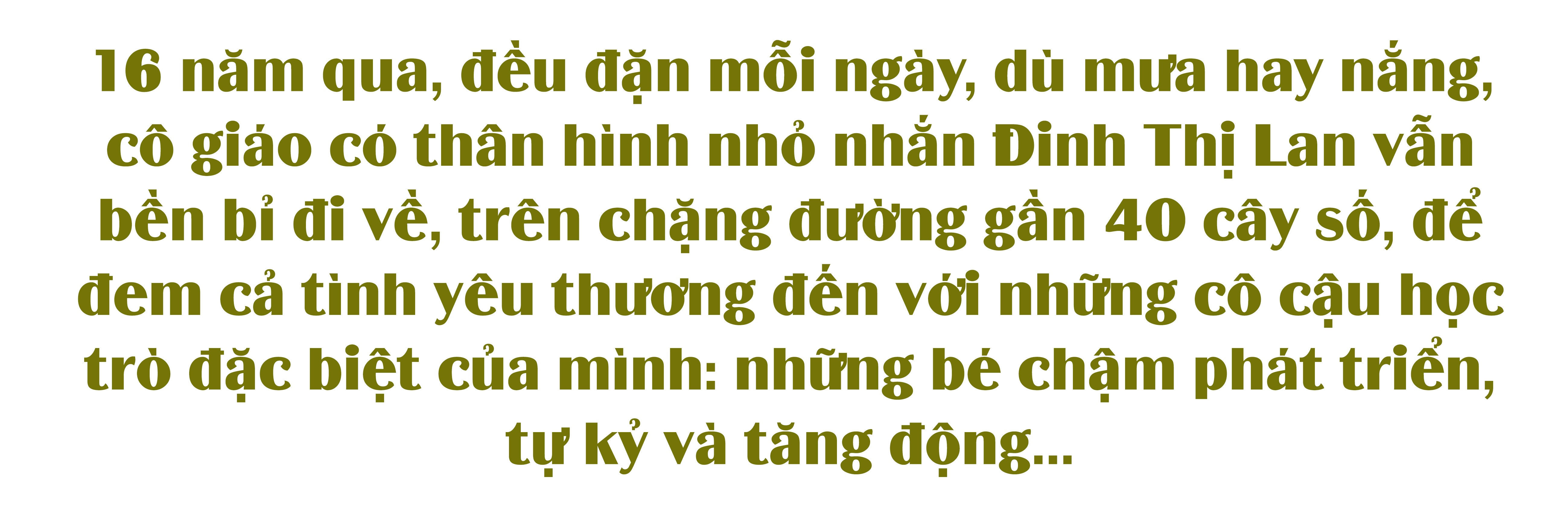 Cô giáo 16 năm là “mẹ hiền” của trẻ chuyên biệt - 1 Cô giáo 16 năm là “mẹ hiền” của trẻ chuyên biệt - 1