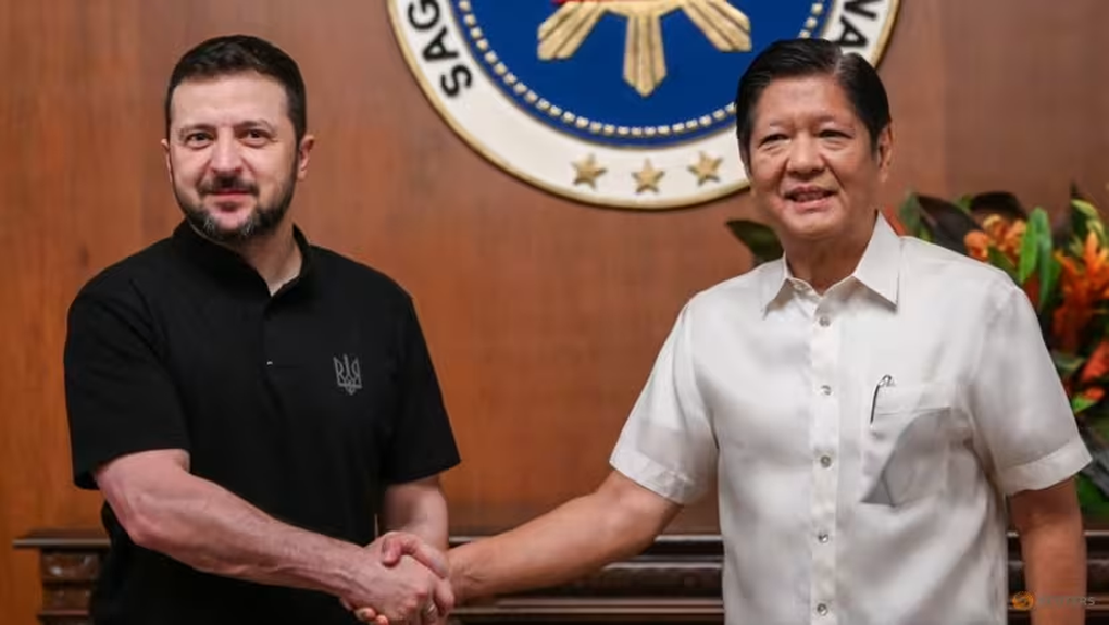 Ông Zelensky bất ngờ thăm Philippines, kêu gọi ủng hộ hội nghị hòa bình - 1 Ông Zelensky bất ngờ thăm Philippines, kêu gọi ủng hộ hội nghị hòa bình - 1